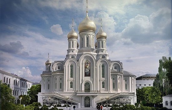 Sretensky monastery on Lubyanka